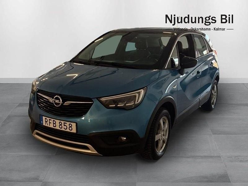 Begagnad Opel Crossland X Dynamic 110 HK (80 kW) 2017 Blå SUV