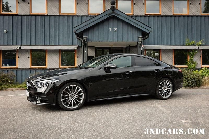 Svart Begagnad 2018 Mercedes CLS450 AMG line Sportkupé | 469 900 kr - Bild 1/4