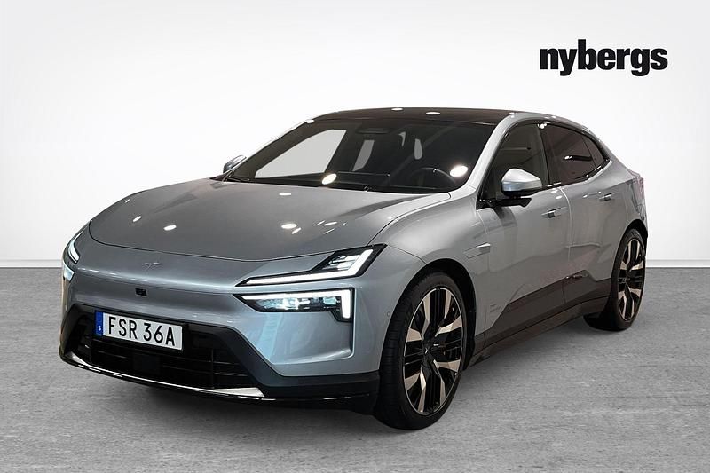 Begagnad Polestar 4 Long Range Dual motor 22 kW (30 HK) 2025 Blå SUV