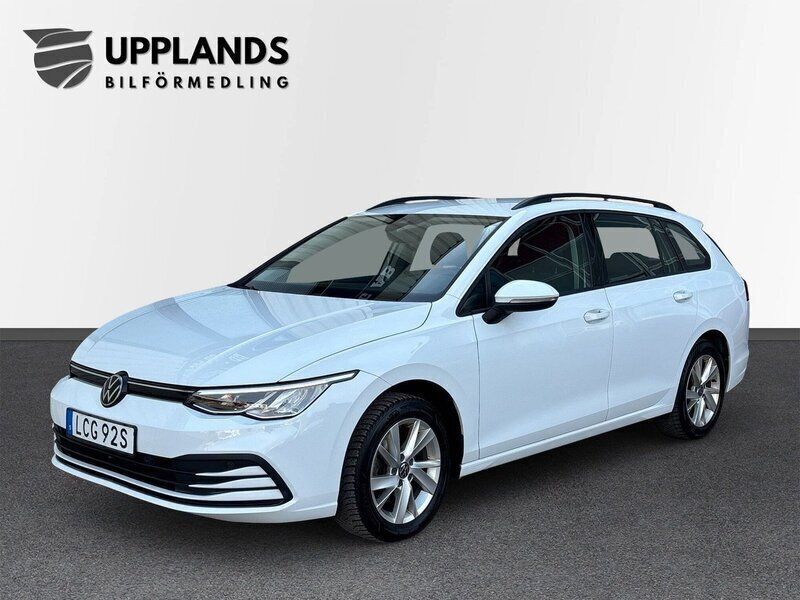 Vit Begagnad 2022 VW Golf VIII Kombi | 189 900 kr (Bra pris) - Bild 1/4