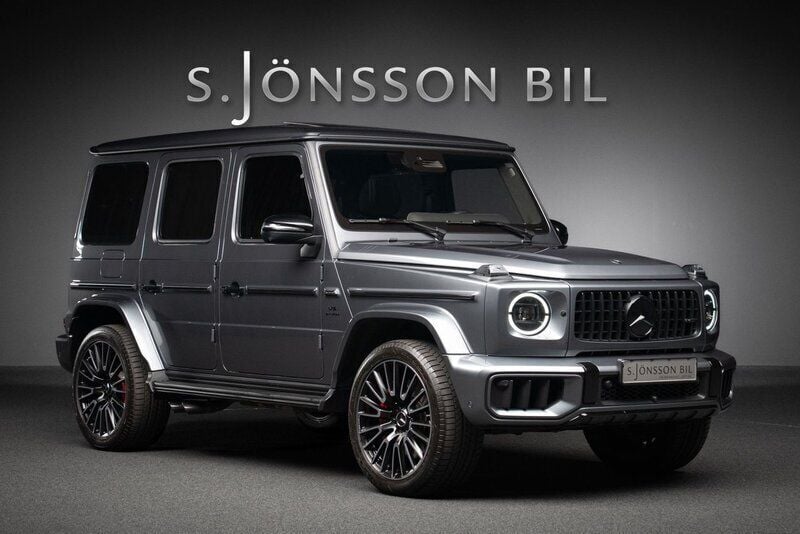 Grå Begagnad 2024 Mercedes G63 AMG Active SUV | 2 295 000 kr - Bild 1/4