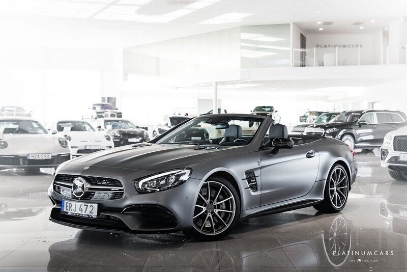 Mörkgrå Begagnad 2016 Mercedes SL63 AMG AMG Cab | 1 159 000 kr - Bild 1/4