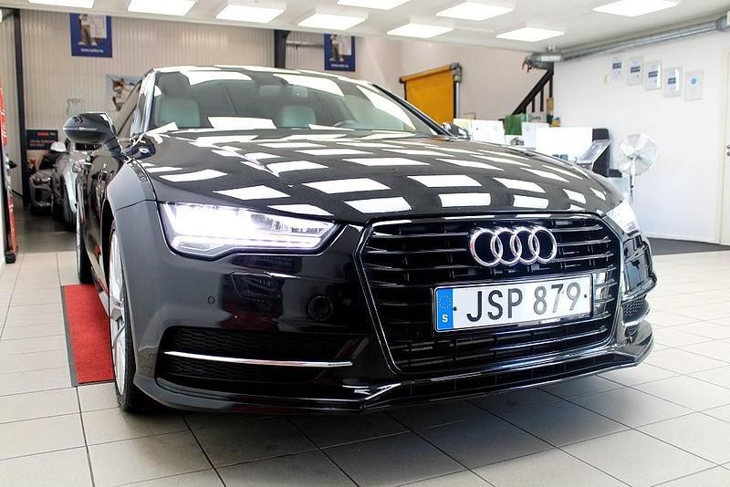 Begagnad Audi A7 Sportback Sport 218 HK (160 kW) 2015 Svart Halvkombi