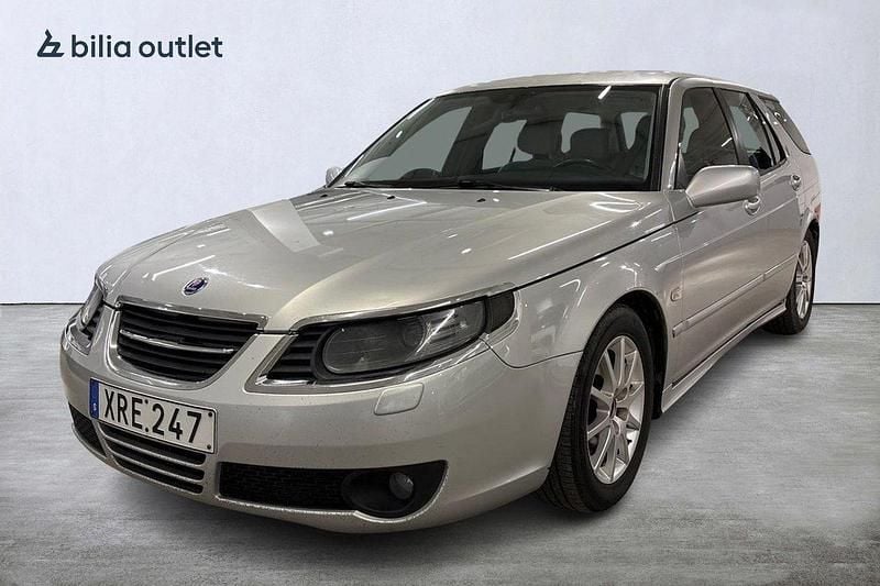 Ljusgrå Begagnad 2006 Saab 9-5 Sedan | 25 000 kr (Bra pris) - Bild 1/4