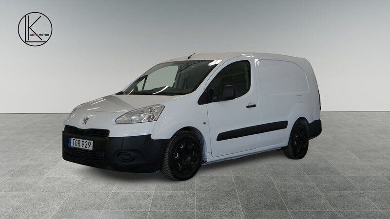 Vit Begagnad 2014 Peugeot Partner Minibuss | 59 900 kr (Dyr) - Bild 1/4