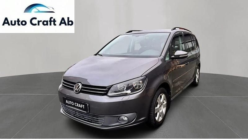 Begagnad VW Touran 140 HK (102 kW) 2013 Mörkgrå Minibuss