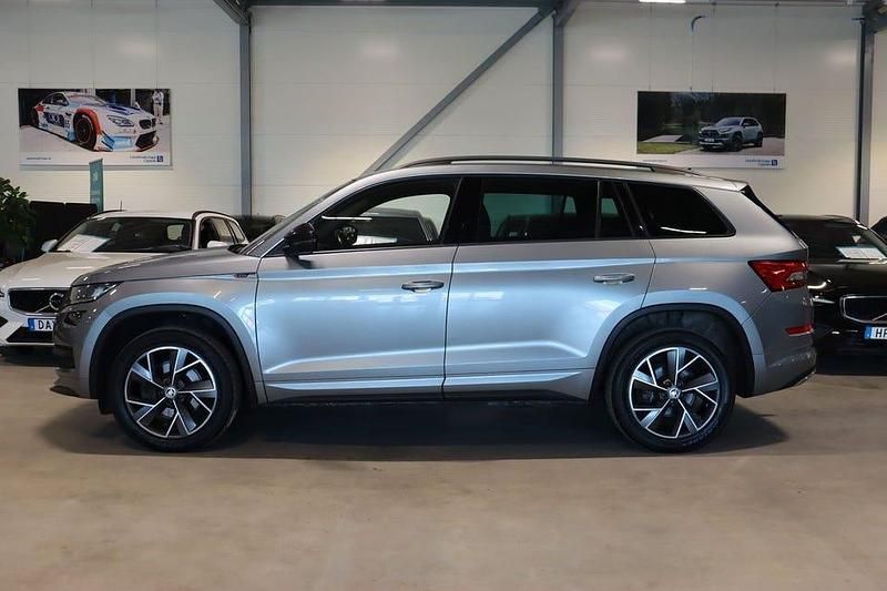 Begagnad Skoda Kodiaq SportLine 191 HK (140 kW) 2018 Grå SUV