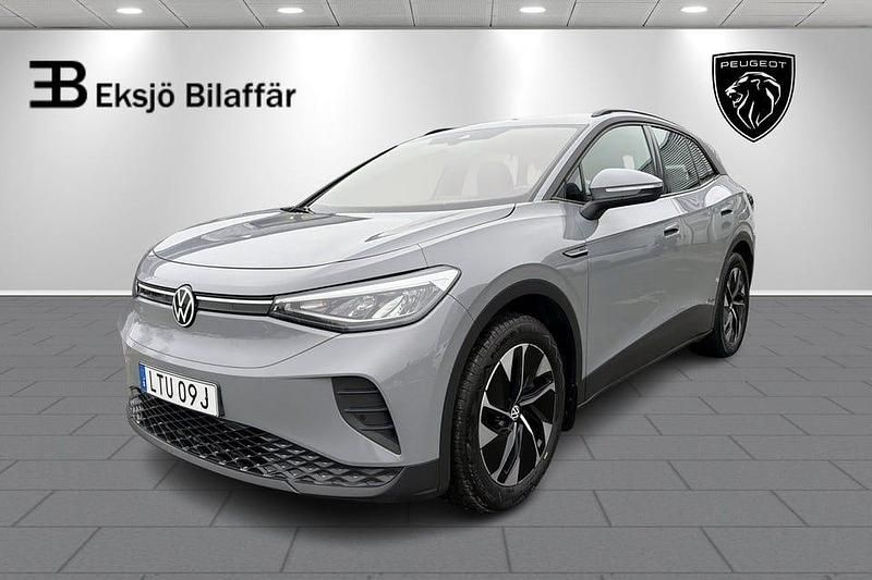 Grå Begagnad 2021 VW ID.4 Pro Performance SUV | 249 500 kr (Marknadspris) - Bild 1/4