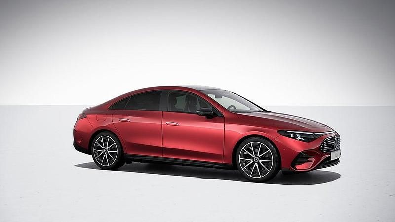 Ny Mercedes CLA 250+ Advanced 200 kW (272 HK) 2025 Röd Sedan