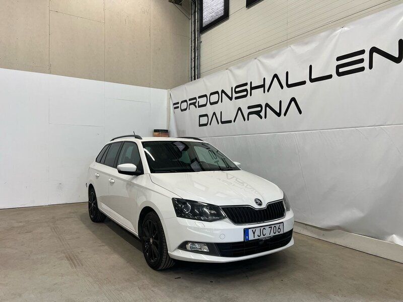 Vit Begagnad 2016 Skoda Fabia Style Kombi | 89 900 kr (Lite dyr) - Bild 1/4