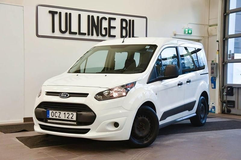 Vit Begagnad 2016 Ford Tourneo Connect Minibuss | 159 900 kr - Bild 1/4