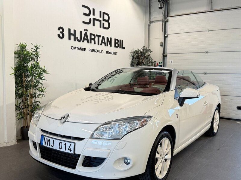 Vit Begagnad 2012 Renault Mégane Cabriolet Floride Cab | 119 900 kr - Bild 1/4