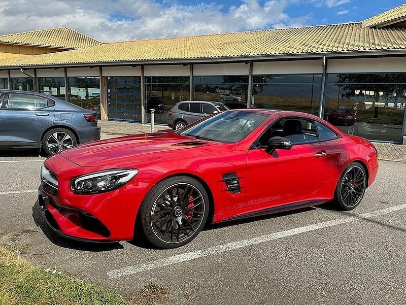 Röd Begagnad 2016 Mercedes SL63 AMG AMG Cab | 1 049 000 kr - Bild 1/3