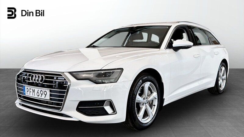 Vit Begagnad 2018 Audi A6 Sport Kombi | 294 900 kr (Marknadspris) - Bild 1/4
