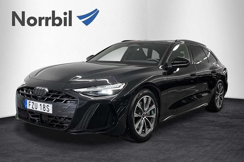 Ny Audi A6 S-Line 2026 Blå Kombi