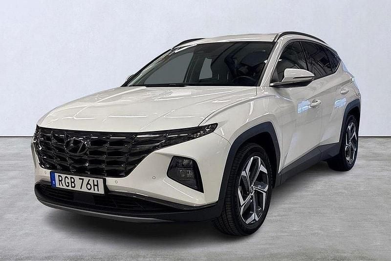 Vit Begagnad 2022 Hyundai Tucson SUV | 299 900 kr (Superpris) - Bild 1/4