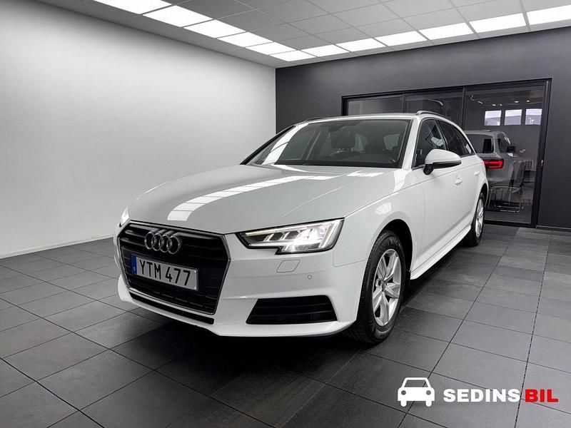 Vit Begagnad 2018 Audi A4 Proline Kombi | 159 900 kr - Bild 1/3