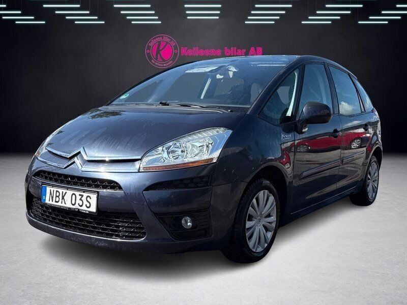 Mörkblå Begagnad 2009 Citroën C4 Picasso Minibuss | 42 900 kr - Bild 1/4