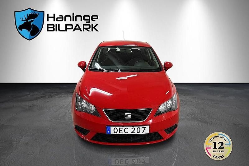 Begagnad Seat Ibiza Style 90 HK (66 kW) 2016 Röd Halvkombi
