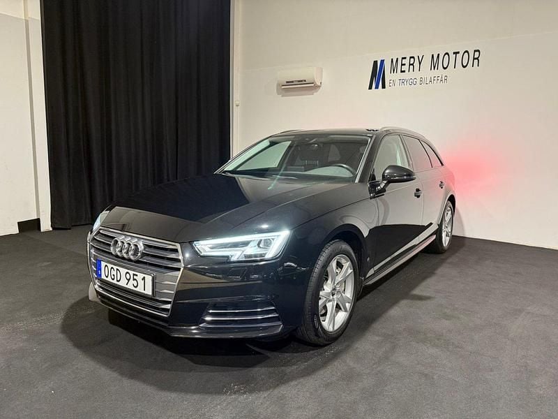 Svart Begagnad 2017 Audi A4 Kombi | 179 800 kr (Bra pris) - Bild 1/4