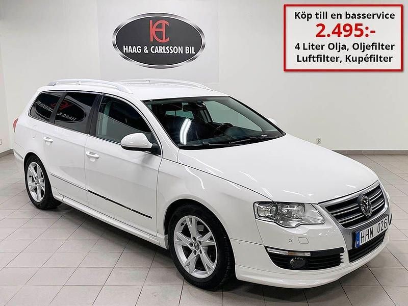 Vit Begagnad 2010 VW Passat Kombi | 69 000 kr (Dyr) - Bild 1/4