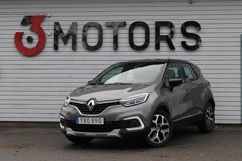 Flerfärgad (grå) Begagnad 2018 Renault Captur SUV | 105 900 kr (Marknadspris) - Bild 1/4