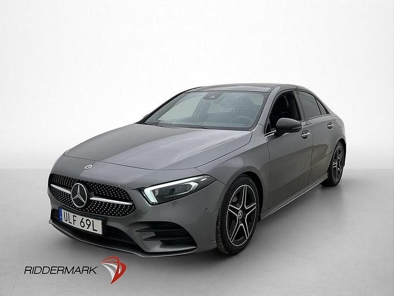 Begagnad Mercedes A200 Premium 150 HK (110 kW) 2020 Grå Sedan