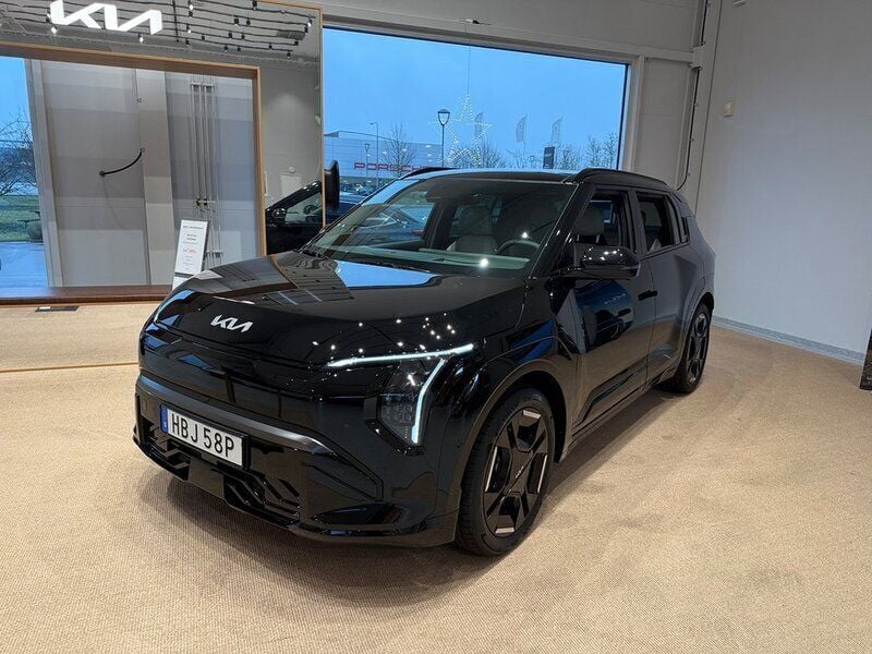 Svart Ny 2024 Kia EV3 2 SUV | 552 871 kr (Dyr) - Bild 1/4