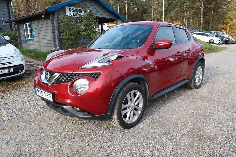 Röd Begagnad 2016 Nissan Juke SUV | 67 500 kr (Marknadspris) - Bild 1/4