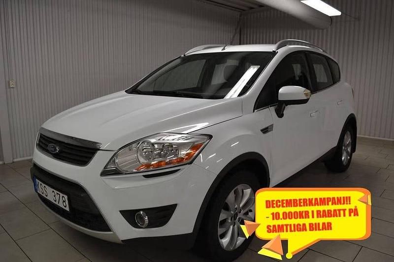 Vit Begagnad 2010 Ford Kuga SUV | 74 000 kr - Bild 1/3