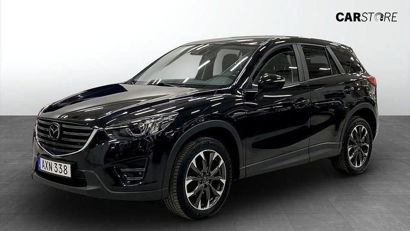 Svart Begagnad 2016 Mazda CX-5 SUV | 179 900 kr (Marknadspris) - Bild 1/4