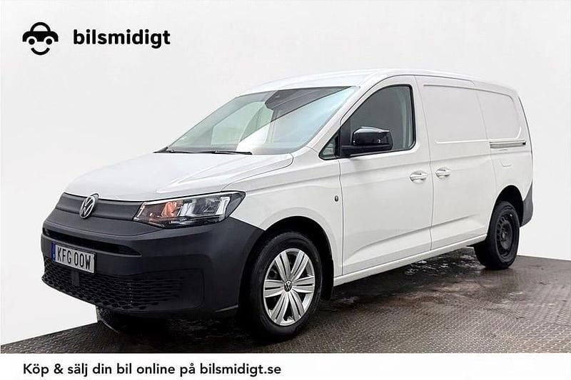 Vit Begagnad 2022 VW Caddy Maxi Minibuss | 278 900 kr (Marknadspris) - Bild 1/3