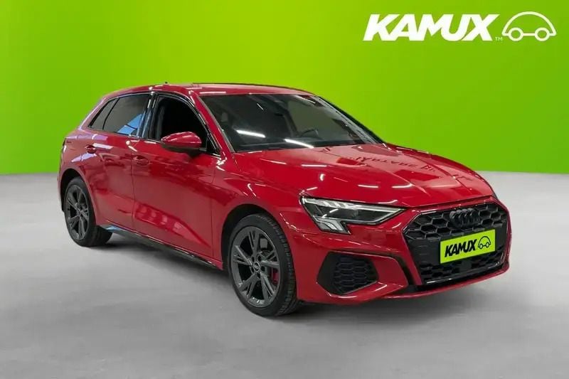 Röd Begagnad 2021 Audi A3 e-tron S-Line Halvkombi | 269 800 kr - Bild 1/4