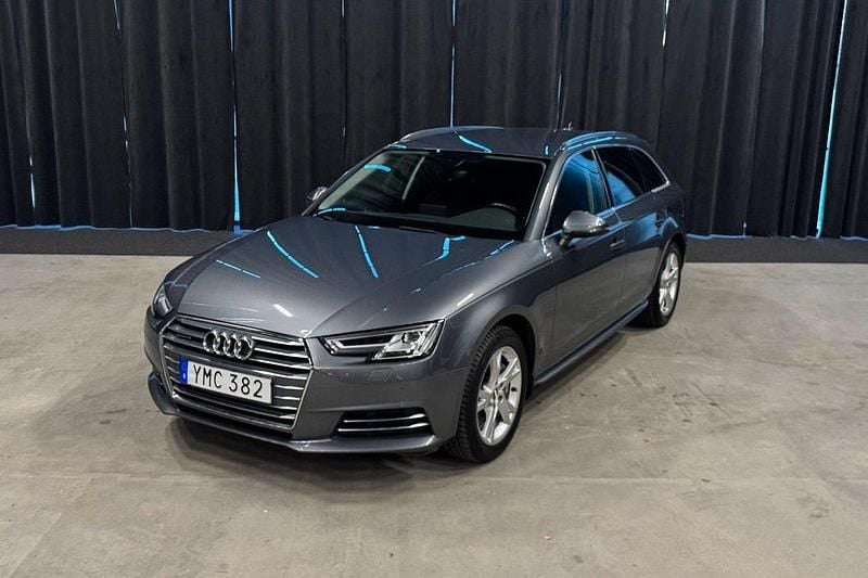 Grå Begagnad 2018 Audi A4 Proline Kombi | 249 900 kr (Marknadspris) - Bild 1/4