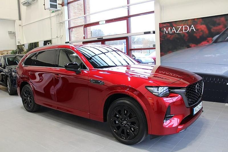 Röd Ny 2025 Mazda CX-80 Homura-Line SUV | 666 100 kr - Bild 1/4