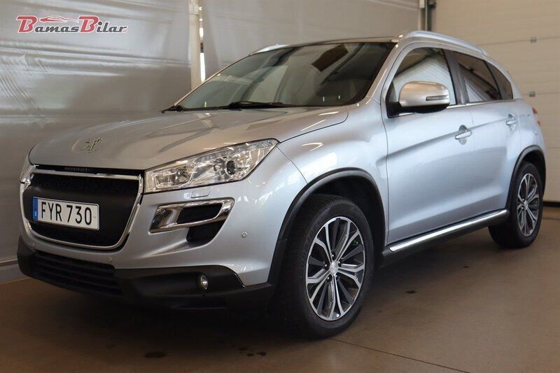 Silver Begagnad 2016 Peugeot 4008 SUV | 119 900 kr - Bild 1/4