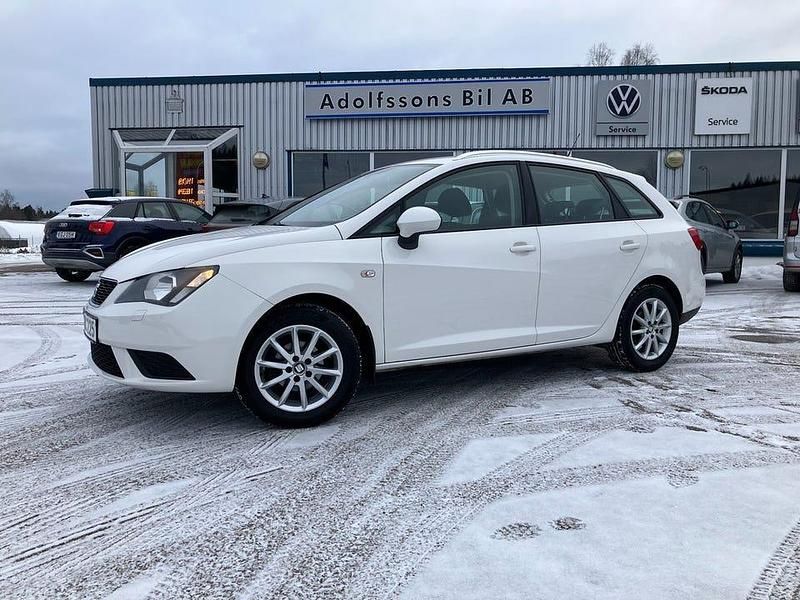 Begagnad Seat Ibiza Style 95 HK (69 kW) 2016 Nevada white metallic Kombi