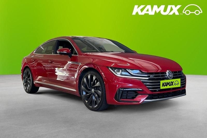 Röd Begagnad 2018 VW Arteon GTS Halvkombi | 269 700 kr (Marknadspris) - Bild 1/4