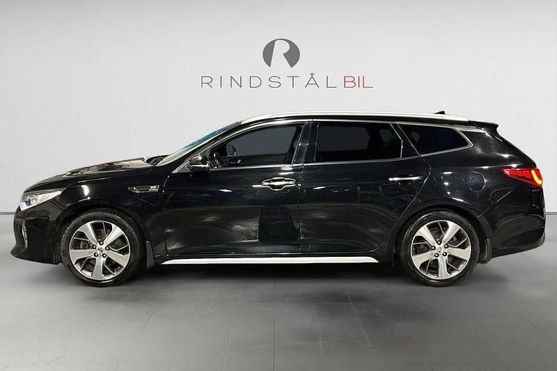 Begagnad Kia Optima GT-Line 141 HK (103 kW) 2016 Svart Kombi