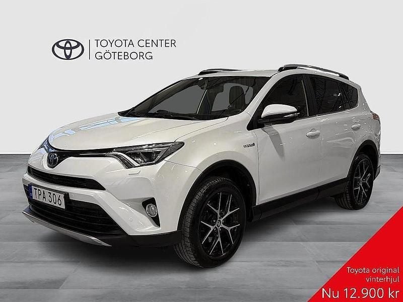 Vit Begagnad 2016 Toyota RAV4 Hybrid Active SUV | 209 900 kr (Marknadspris) - Bild 1/2