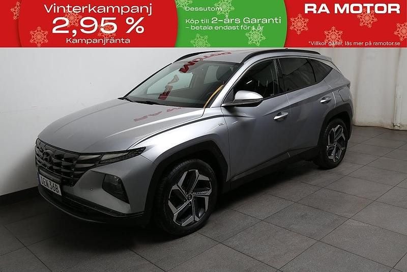 Grå Begagnad 2021 Hyundai Tucson Advanced SUV | 249 800 kr (Marknadspris) - Bild 1/3