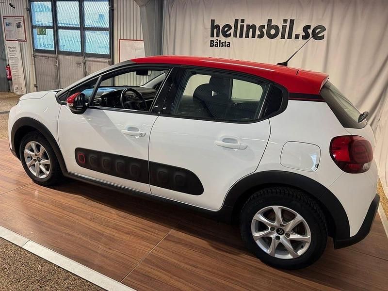 Begagnad Citroën C3 Live 83 HK (61 kW) 2018 Vit Halvkombi