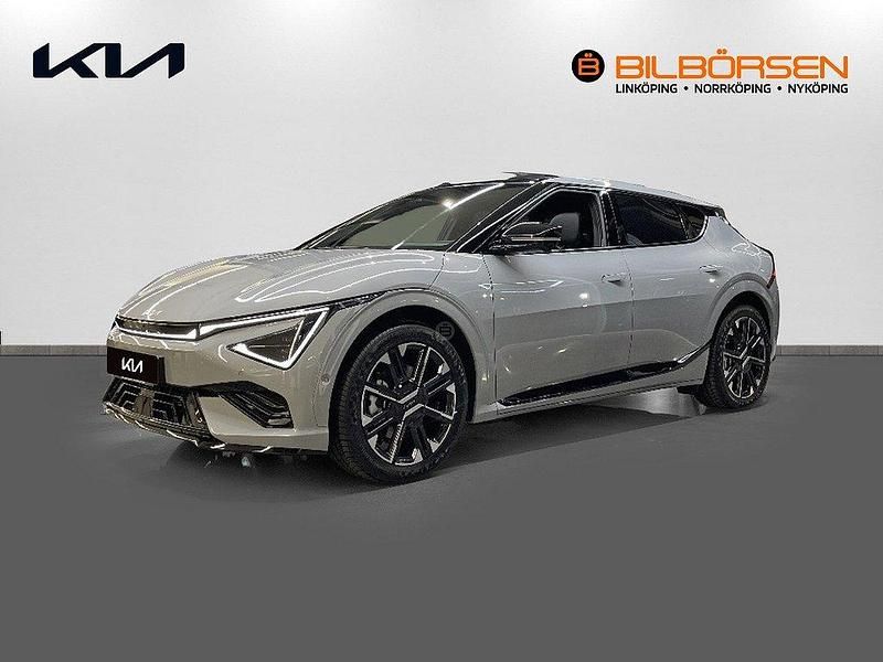 Begagnad Kia EV6 GT-Line 239 kW (325 HK) 2024 Grå SUV