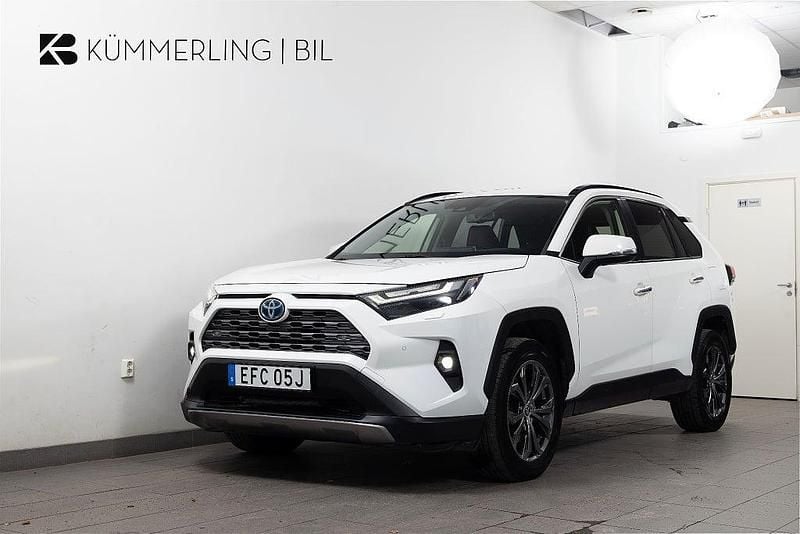 Vit Begagnad 2022 Toyota RAV4 Hybrid SUV | 259 900 kr (Bra pris) - Bild 1/4