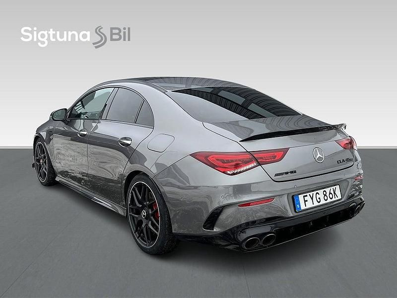 Begagnad Mercedes CLA45 AMG AMG 422 HK (310 kW) 2022 Mörkgrå Sedan