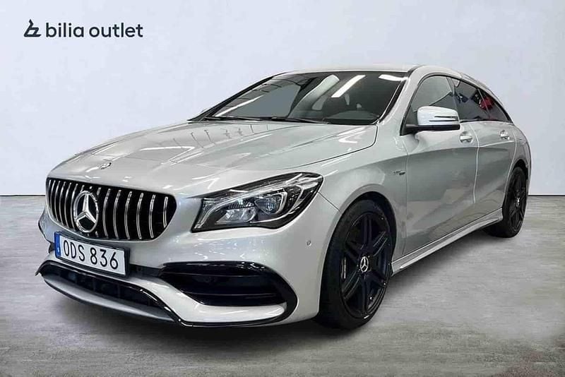 Silver Begagnad 2017 Mercedes CLA45 AMG Shooting Brake AMG Kombi | 329 900 kr - Bild 1/1
