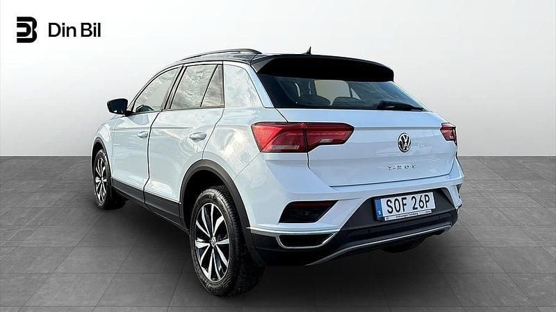 Begagnad VW T-Roc 116 HK (85 kW) 2020 Pure white/black SUV
