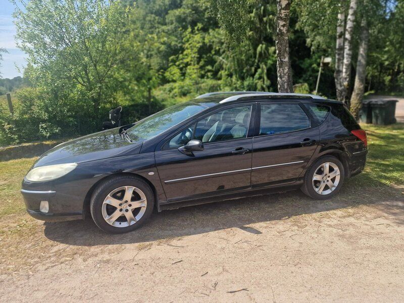 Svart Begagnad 2005 Peugeot 407 Kombi | 10 000 kr (Marknadspris) - Bild 1/4