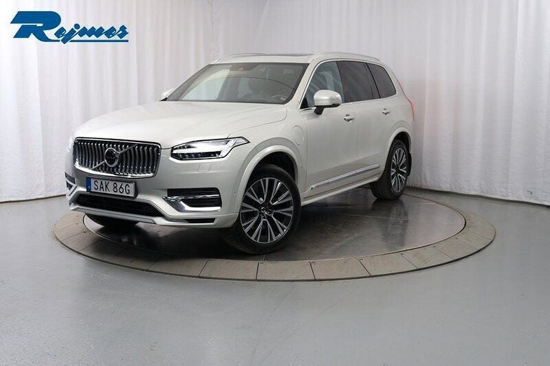 Vit (birch light metallic) Begagnad 2019 Volvo XC90 Inscription SUV | 529 500 kr (Marknadspris) - Bild 1/4