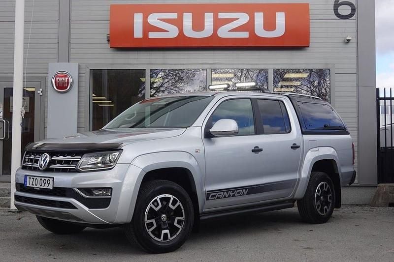 Silver Begagnad 2020 VW Amarok Canyon Pickup | 448 750 kr (Lite dyr) - Bild 1/4